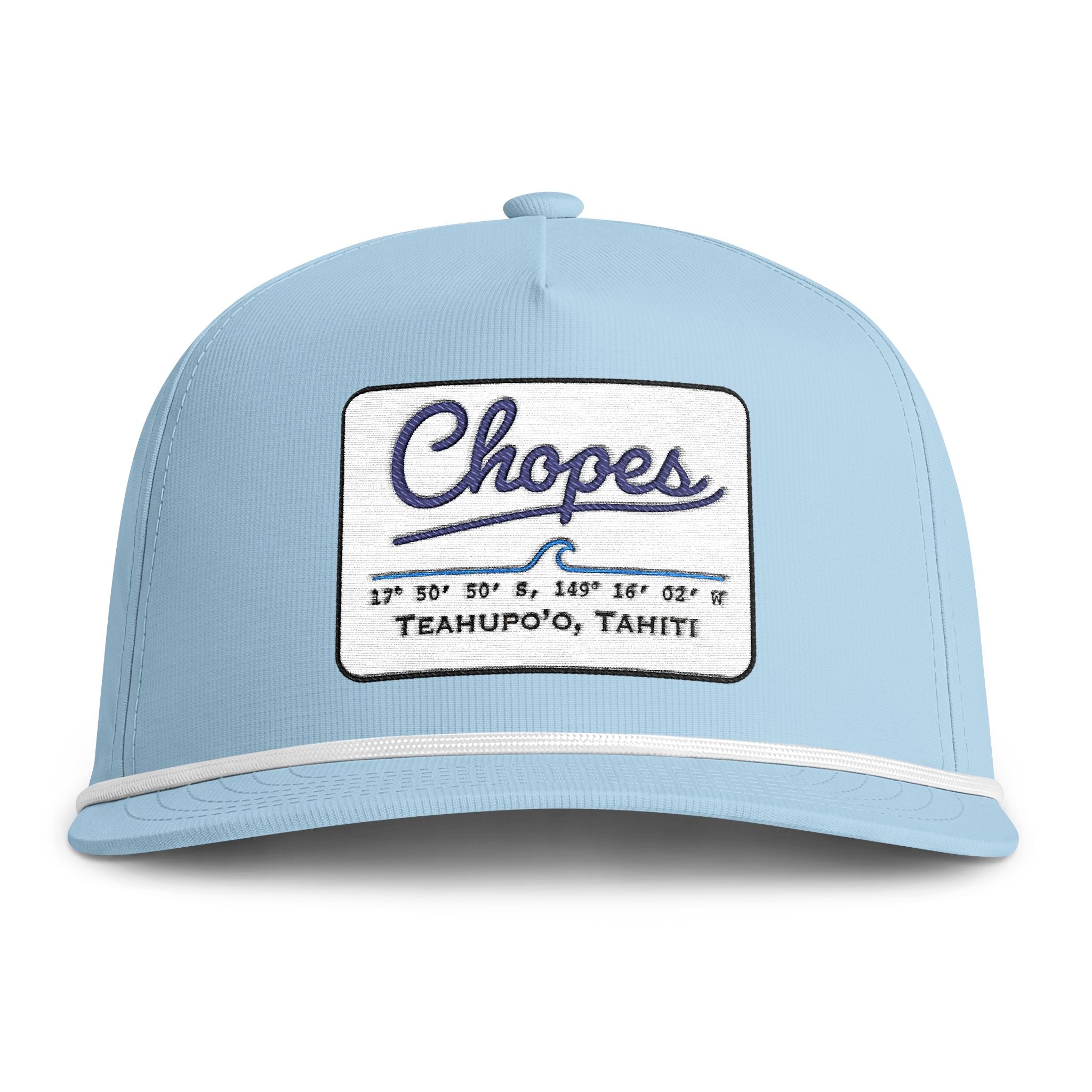Chopes Rope Cap — Vintage Surf Trucker Hat (Teahupo'o Tahiti)