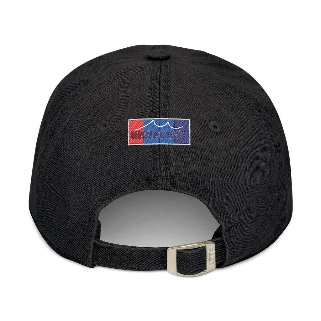 Underwtr Embroidered Denim Hat - Casual Outdoor Accessory