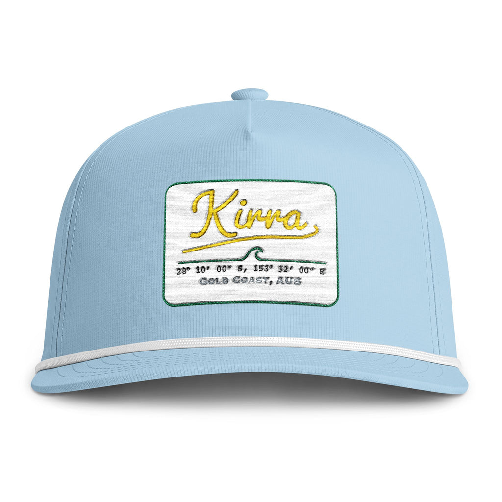 Trucker Hat - 'Kirra' Sunwashed Rope Patch Cap