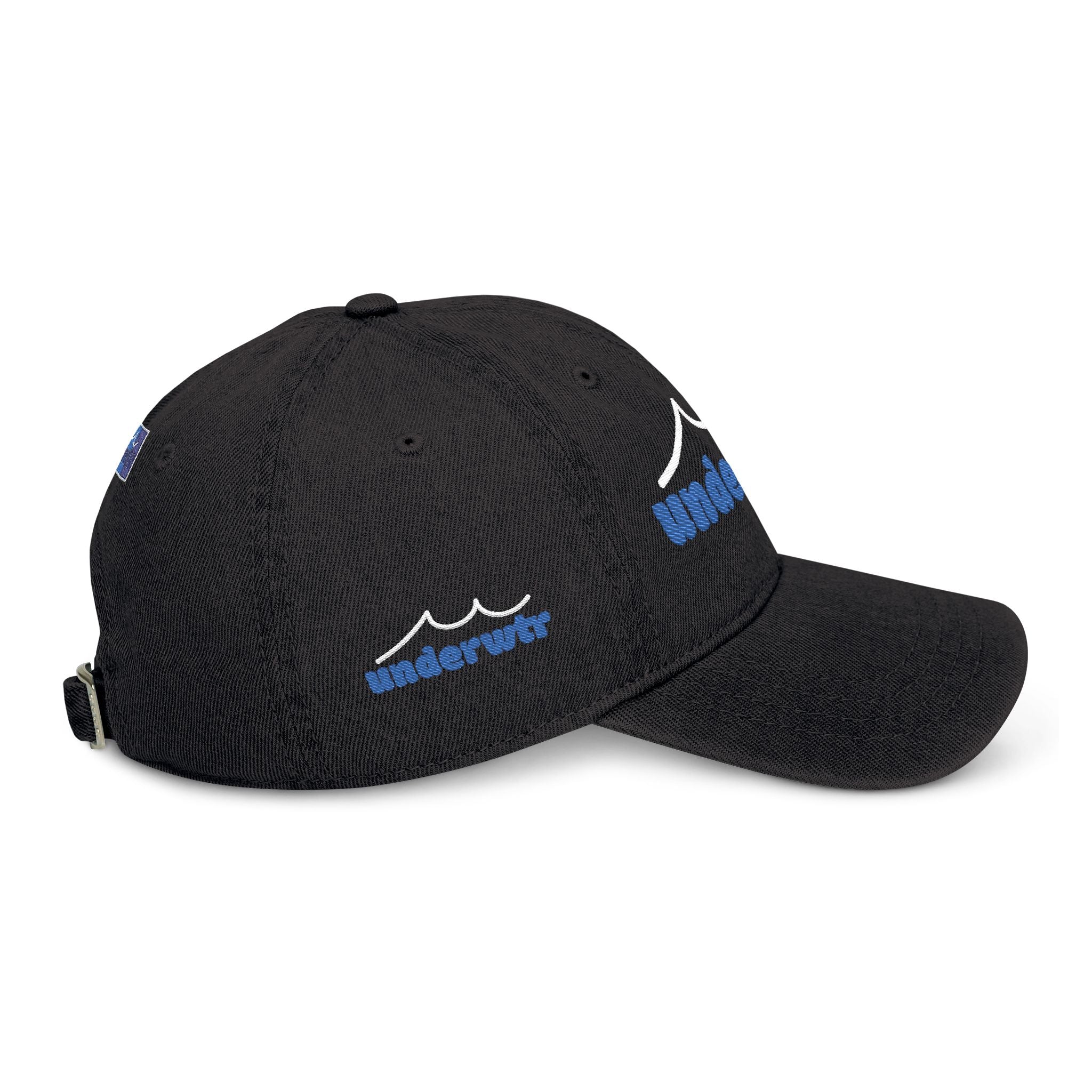 Underwtr Embroidered Denim Hat - Casual Outdoor Accessory