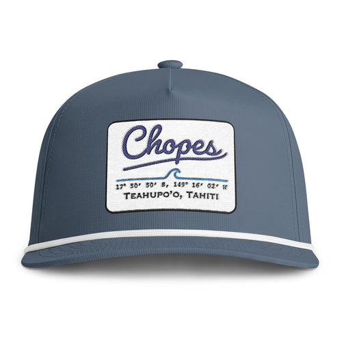 Chopes Rope Cap — Vintage Surf Trucker Hat (Teahupo'o Tahiti)