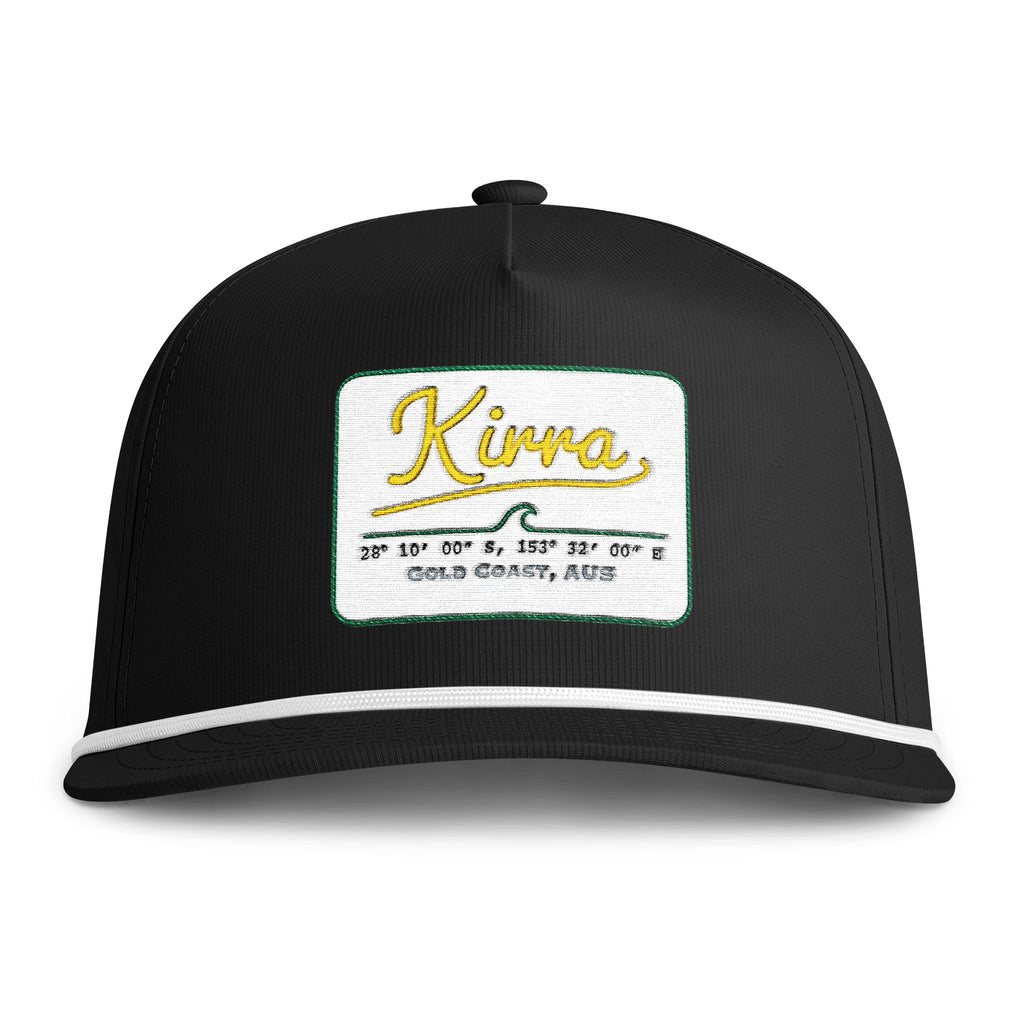 Trucker Hat - 'Kirra' Sunwashed Rope Patch Cap