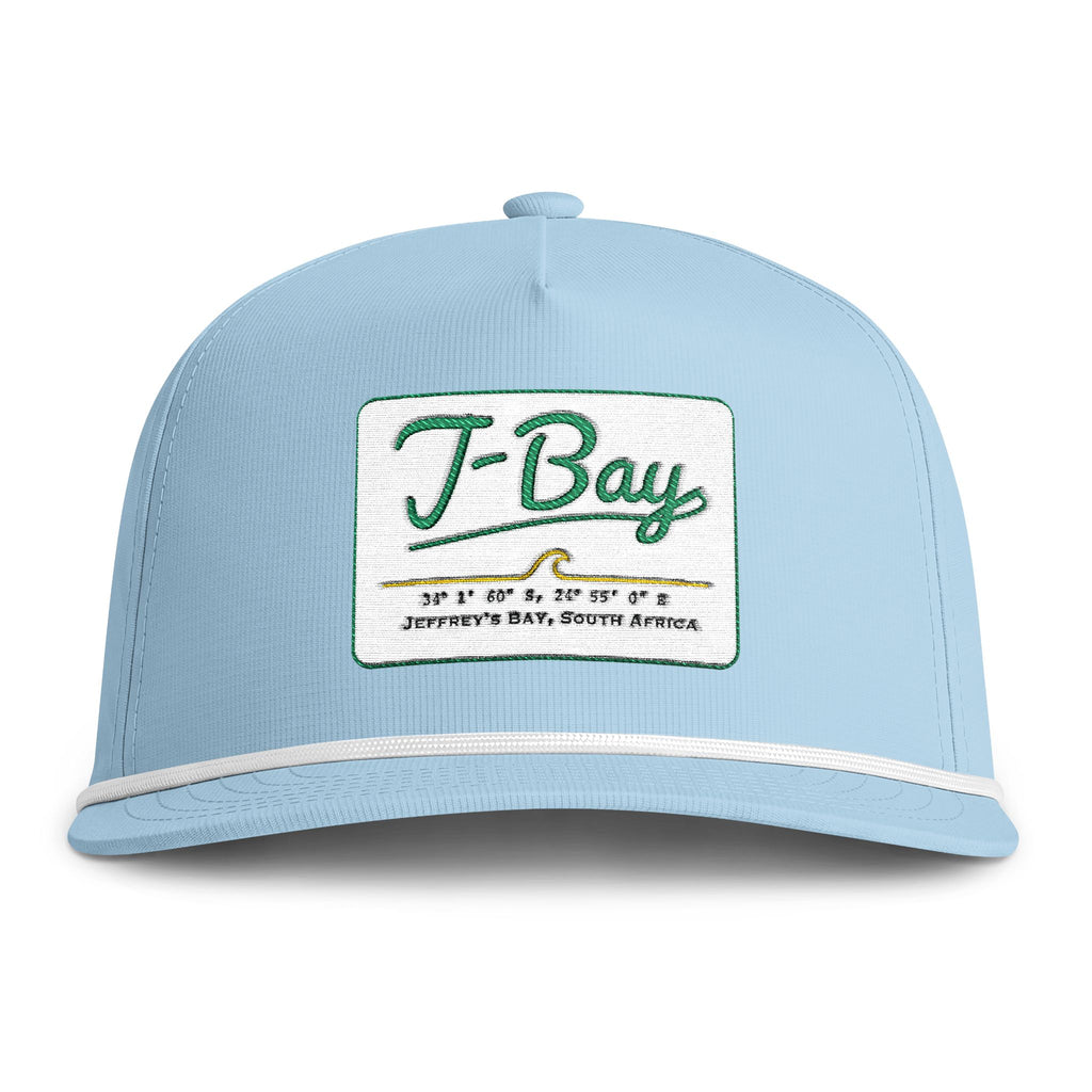 J-Bay Sunwashed Rope Cap — Vintage Surf Patch Trucker Hat